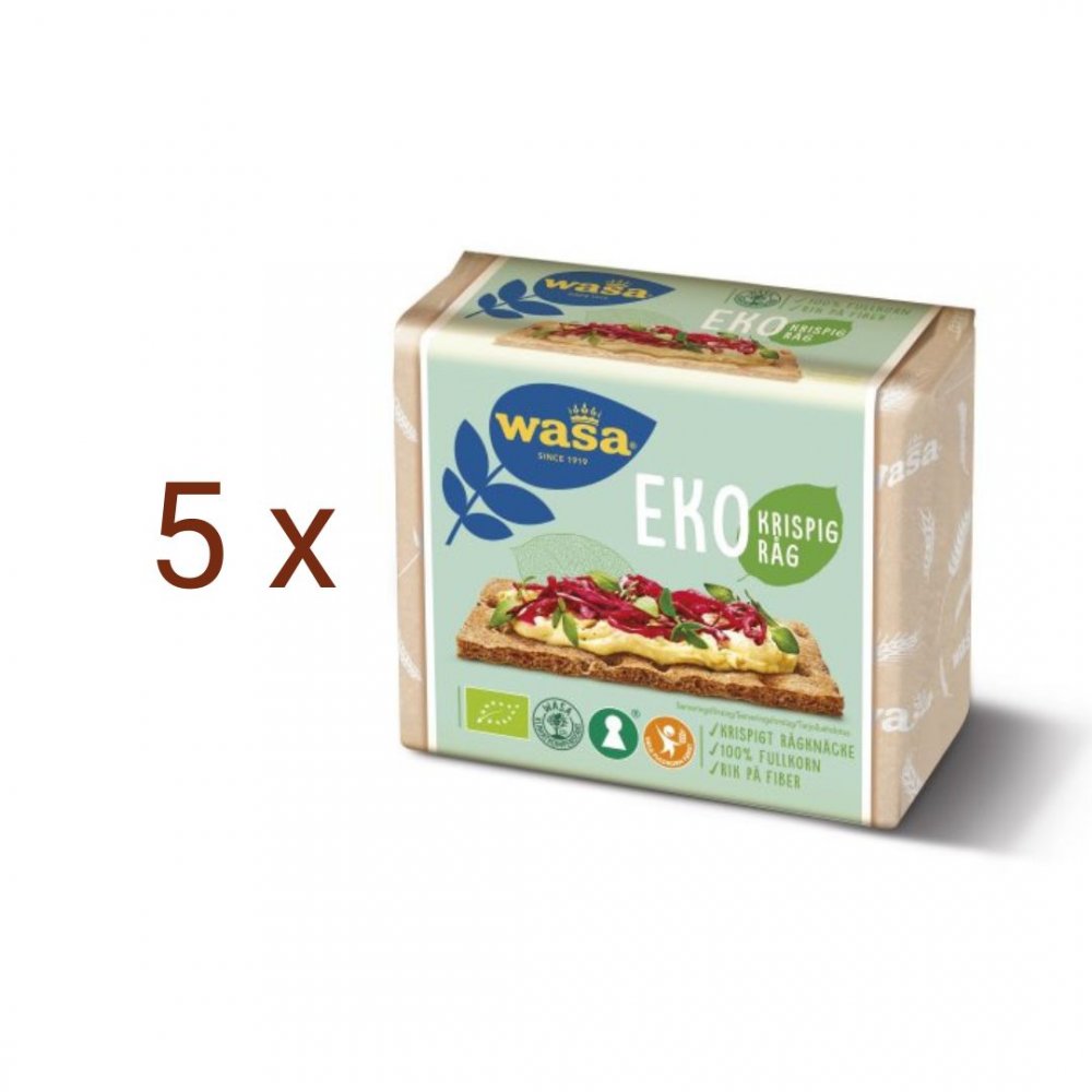 Köp WasaEko Krispig Råg 180 g här
