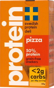Knäckebröd Swedish Protein Deli Pizza