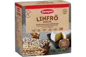 Knäckebröd Semper Glutenfritt Linfröknäcke