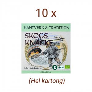 Ekologiskt Skogsknäcke med blåbär och enbär 225 g