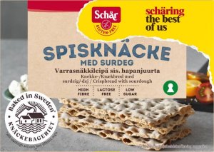 Schär Glutenfria Spisknäcke med surdeg 130 g