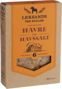 Leksands Knäckebröd - Tre Kullor Havre & Havssalt 180 g