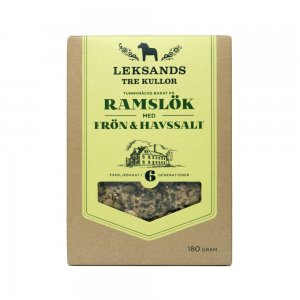 Leksands Knäckebröd - Tre Kullor Ramslök med Frön & Havssalt