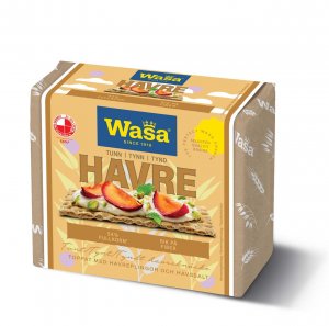Knäckebröd Wasa Tunn Havre 265 g