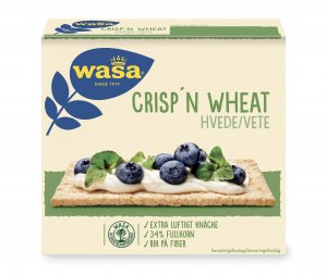 Knäckebröd Wasa Crisp'n Wheat 110g