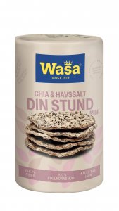 Knäckebröd Wasa Din Stund Mini Chia & Havssalt 270 g