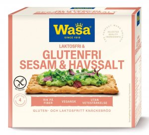 Knäckebröd Wasa Glutenfri och Laktosfri Sesam och Havssalt