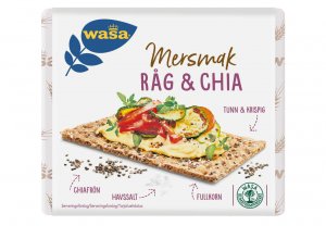 Knäckebröd Wasa - Mersmak Råg & Chia 245 g