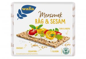 Knäckebröd Wasa - Mersmak Råg & Sesam 245 g