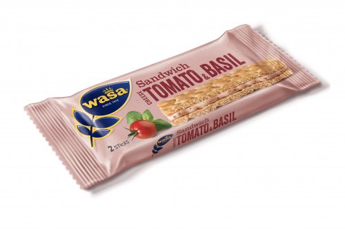 Knäckebröd Wasa Sandwich Cheese Tomato & Basil