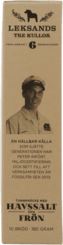 Leksands Knäckebröd - Tre Kullor Havssalt & Frön