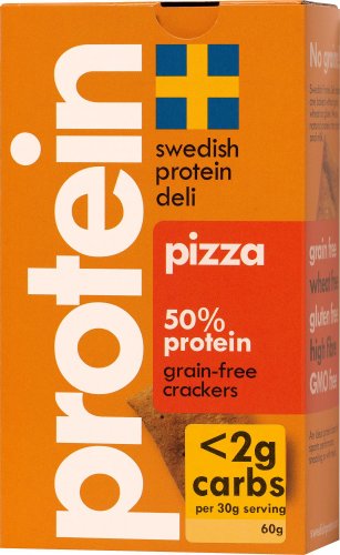 Knäckebröd Swedish Protein Deli Pizza