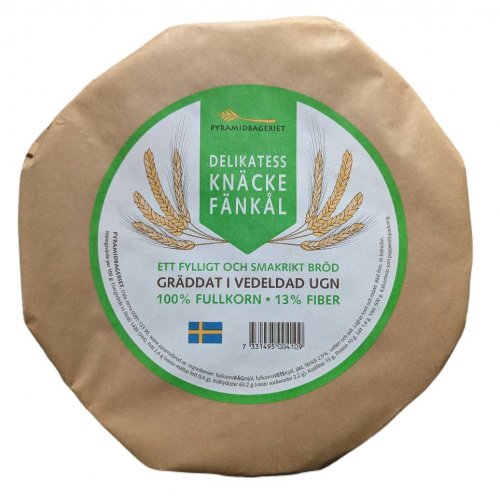 Knäckebröd Pyramidbageriet - Delikatessknäcke Fänkål 500 g