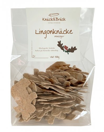 Knäck & Bräck Lingonknäcke (Miniälgar) 150 g