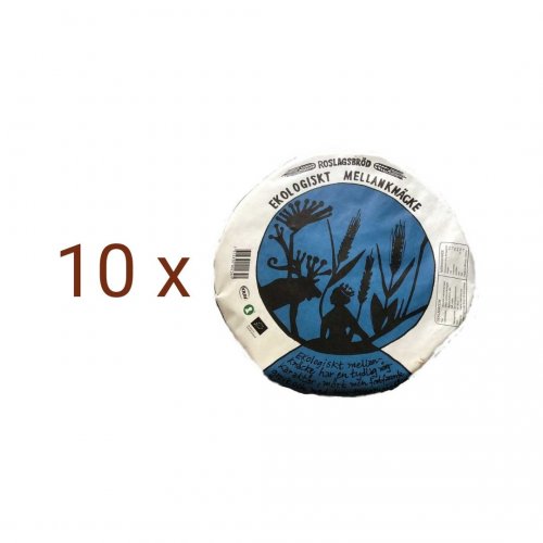 Knäckebröd Roslagsbröd Ekologiskt Mellanknäcke