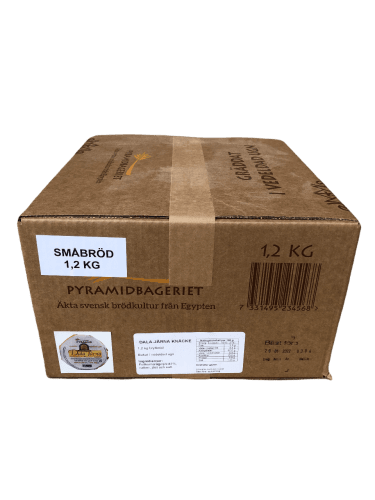 2:a sortering Knäckebröd Pyramidbageriet Surdegsknäcke med tång 1200 g