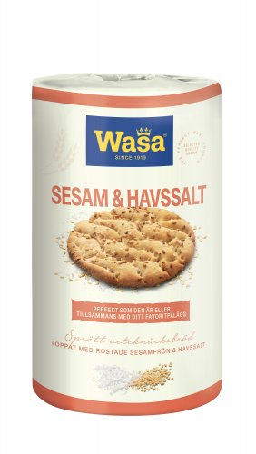 Knäckebröd Wasa Runda Sesam & Havssalt 290 g