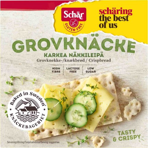 Schär - Grovknäcke Glutenfritt 215 g