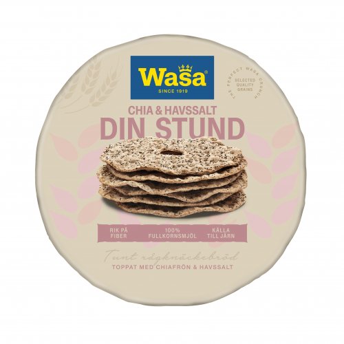 Knäckebröd Wasa Din Stund Chia & Havssalt