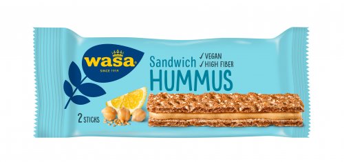 Knäckebröd Wasa Sandwich Hummus