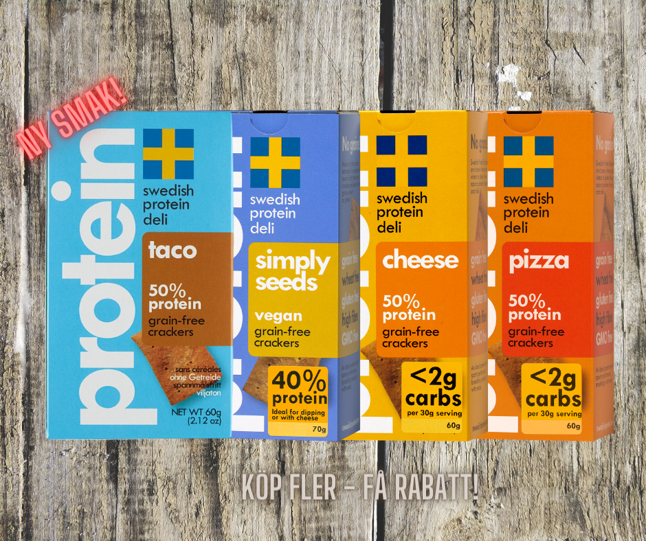 Proteinknäcke Swedish Protein Deli Taco